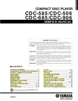 Yamaha CDC-585 - Service Manual 
